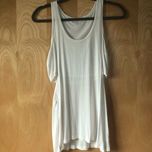 Beyond Yoga crop/tunic layered tank